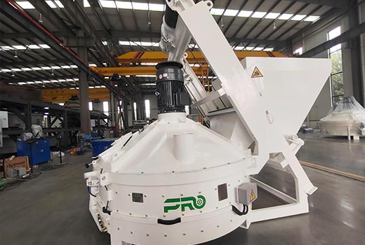 유성 콘크리트 믹서의 작동 원리