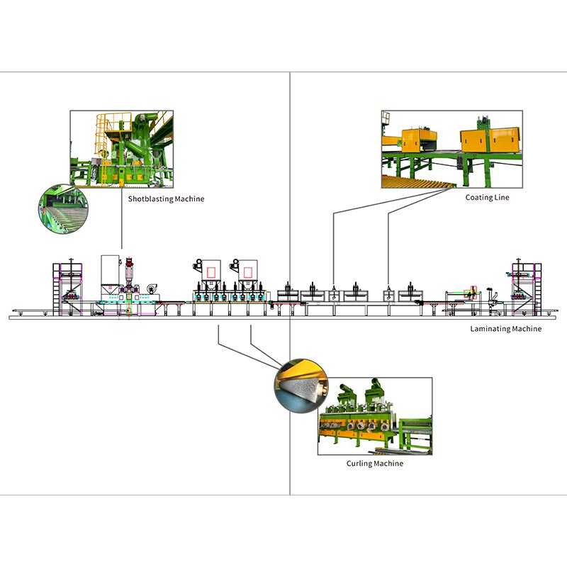 콘크리트 포장 재료 코팅 표면 처리 기계