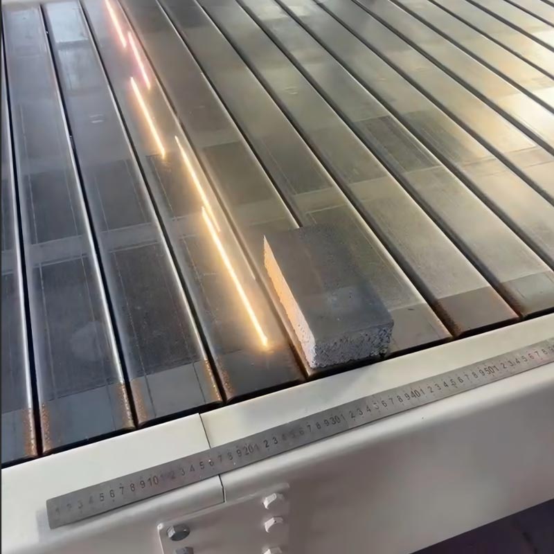 콘크리트 포장 재료 레이저 표면 처리 기계