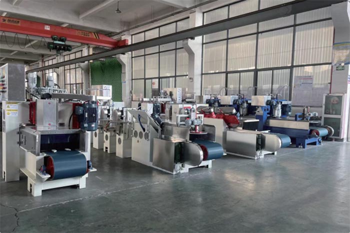 Concrete Curbstone Calibrating Surface Treatment Machine